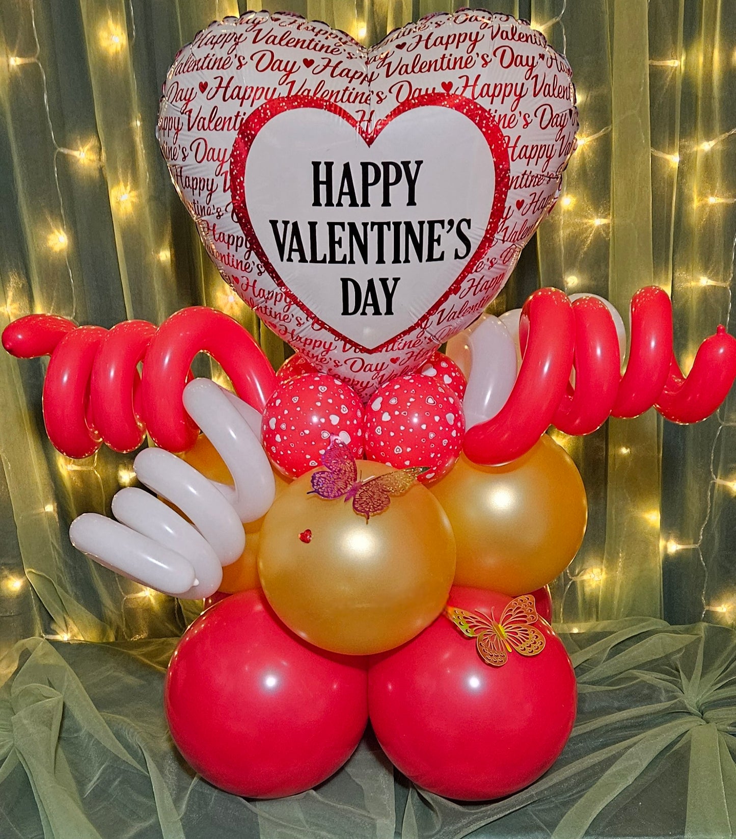 Valentine's Basic Balloon Stack