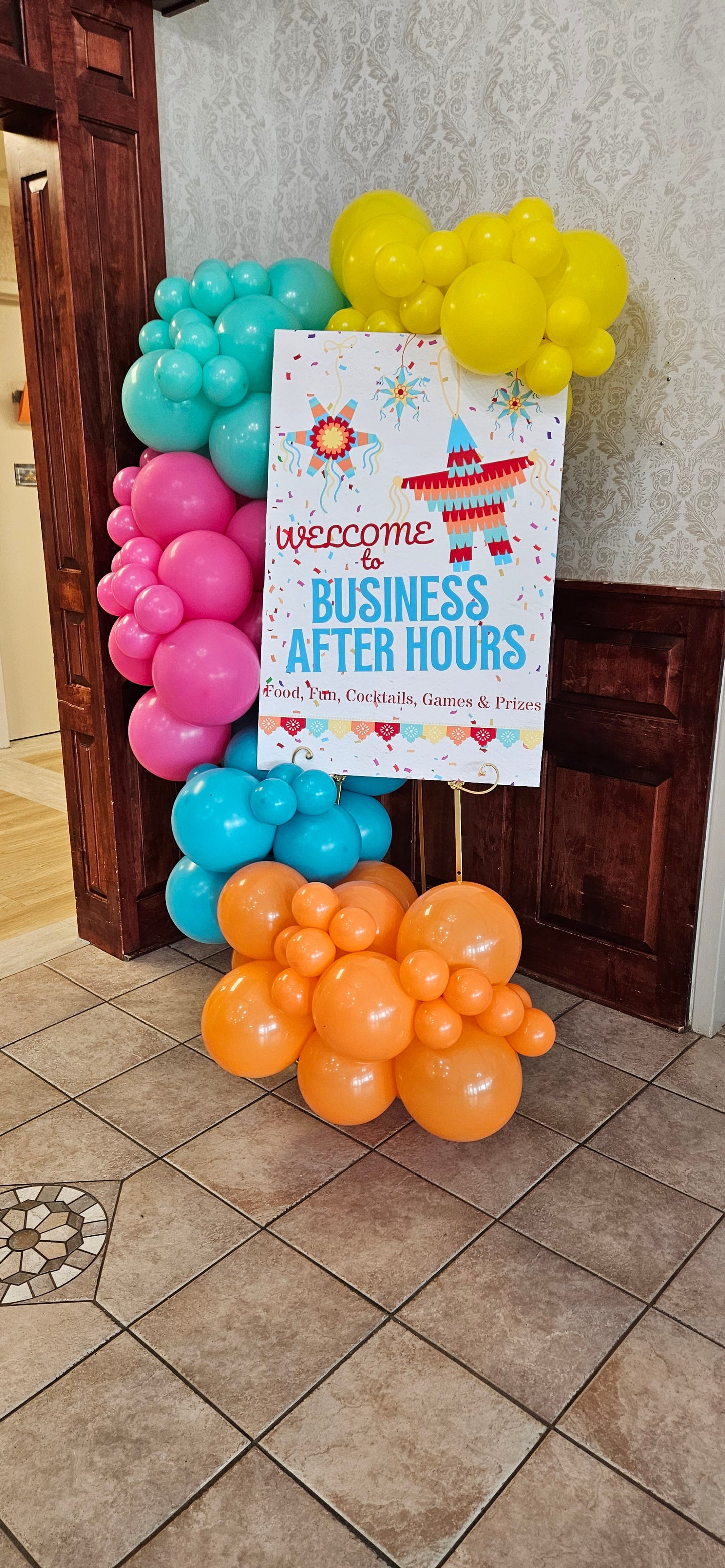 Corporate Event Balloon Decor