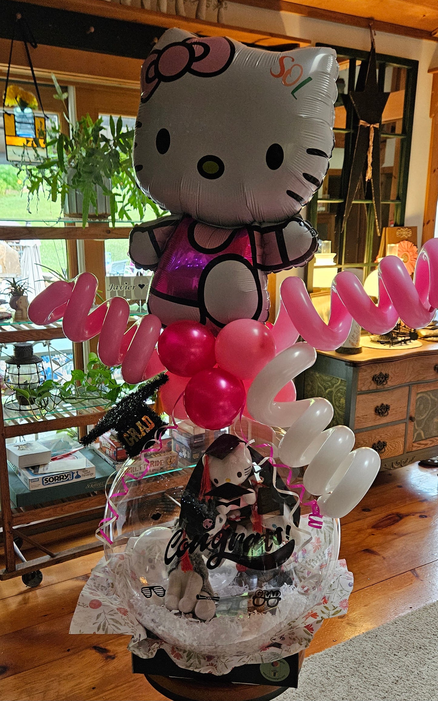 Birthday Theme Style Stuffed Balloon