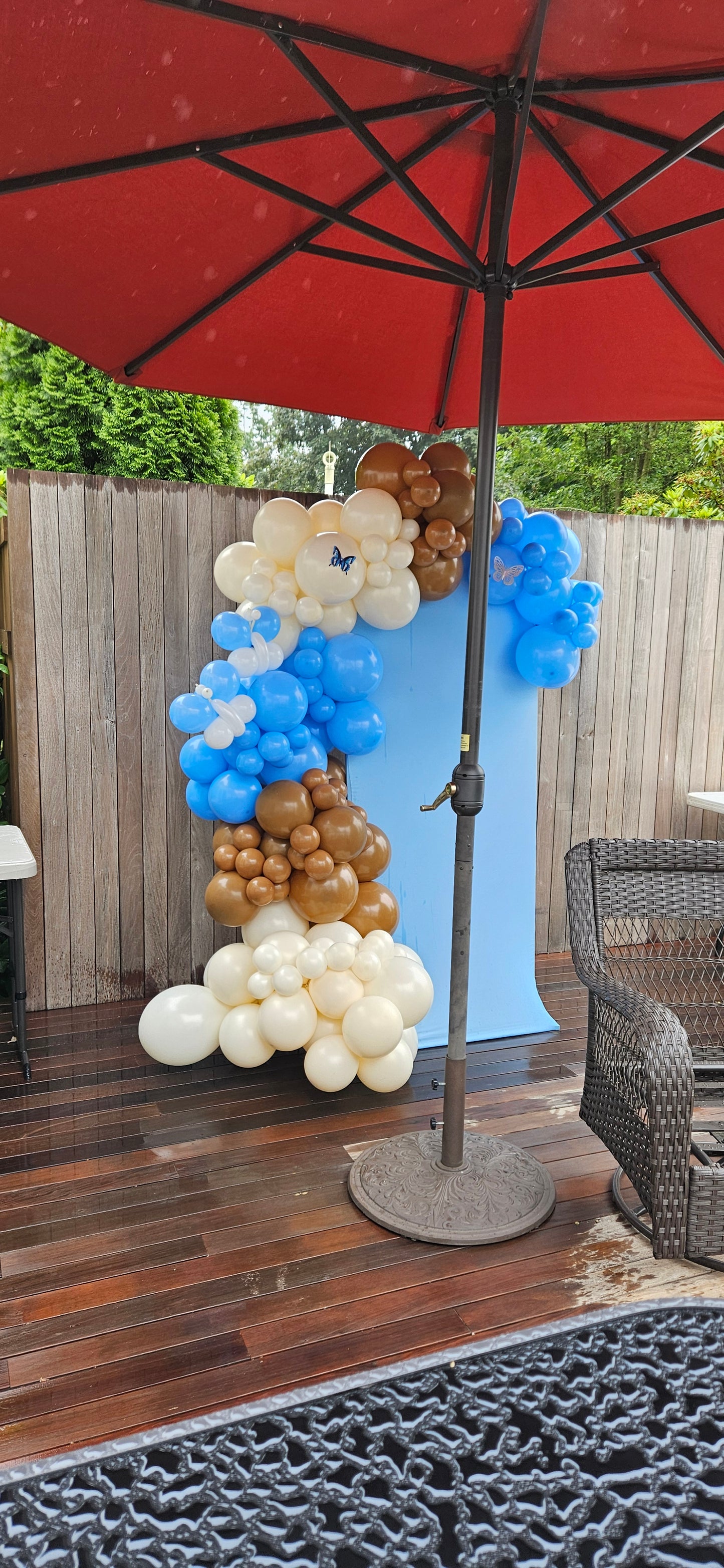 Birthday Balloon Backdrop