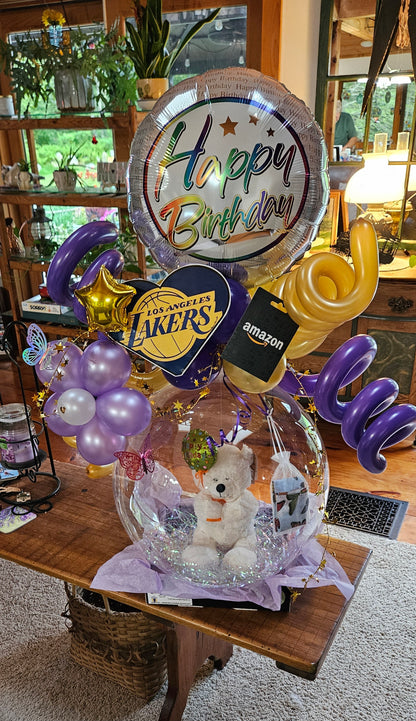 Birthday Theme Style Stuffed Balloon