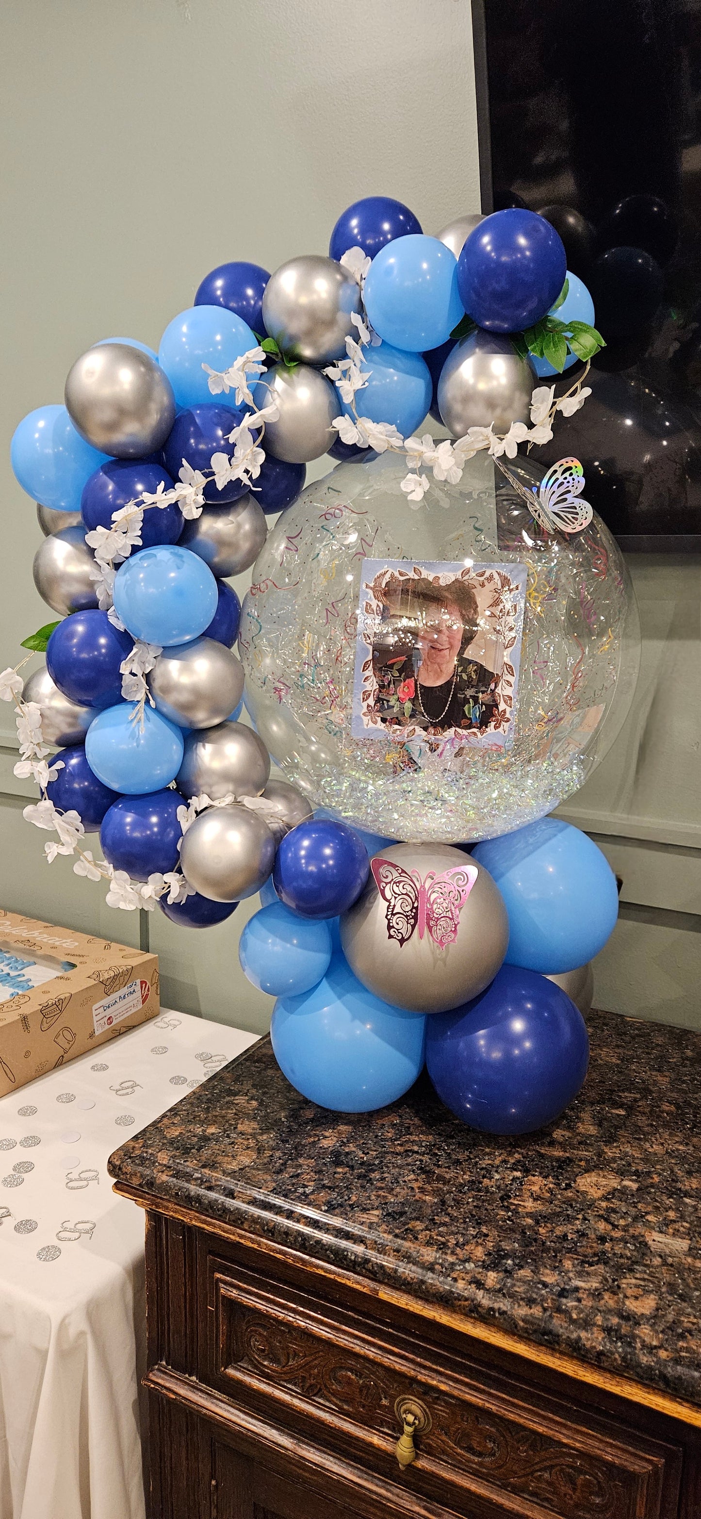 Birthday Hug Style Stuffed Balloon