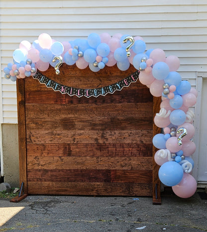 Birthday Balloon Backdrop