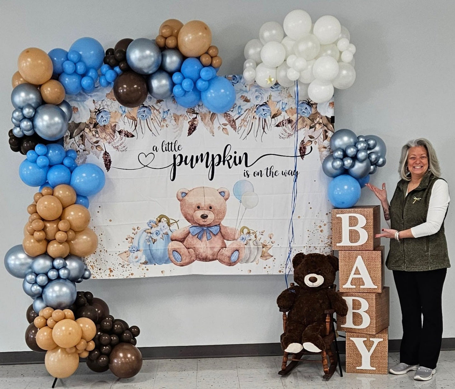 Birthday Balloon Backdrop