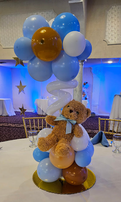Baby Shower Balloon Centerpiece