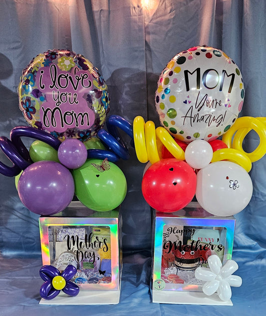 Mother's Day Balloon Gift Box