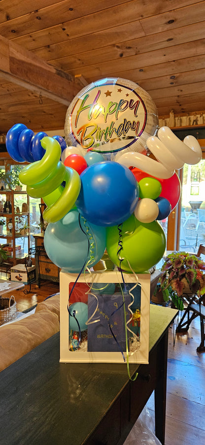 Birthday Balloon Gift Box