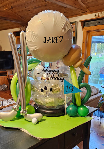 Birthday Theme Style Stuffed Balloon