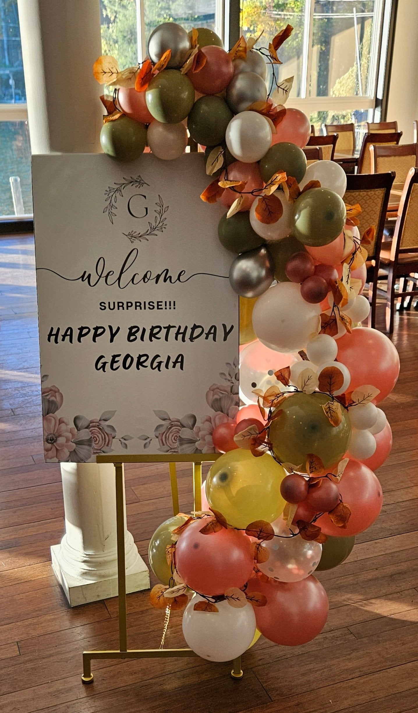 Birthday Balloon Welcome Signs in Connecticut