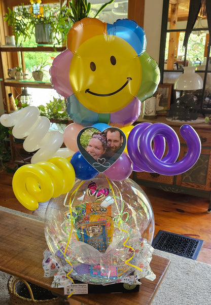 Birthday Lottery Style Stuffed Balloon