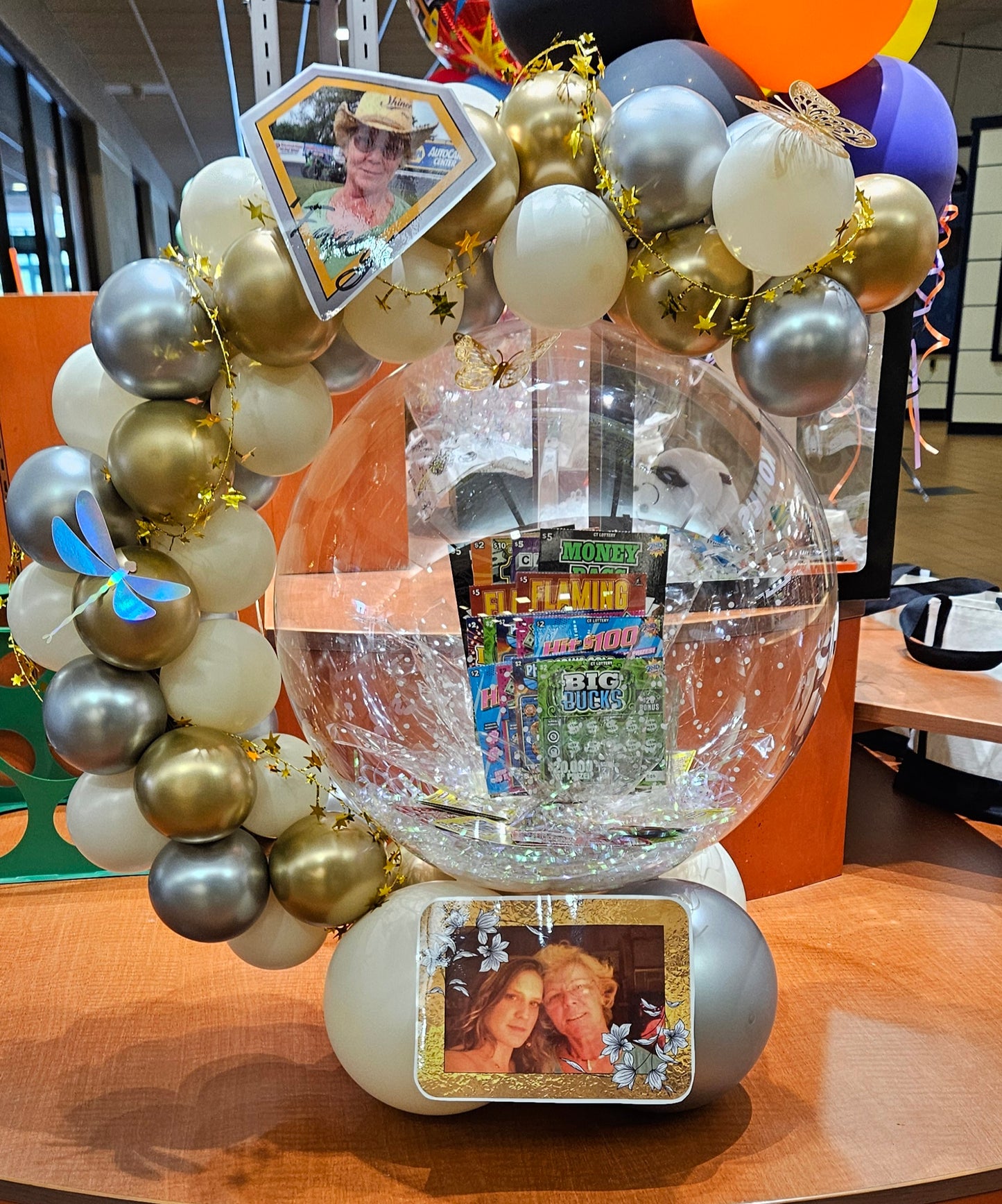Birthday Hug Style Stuffed Balloon