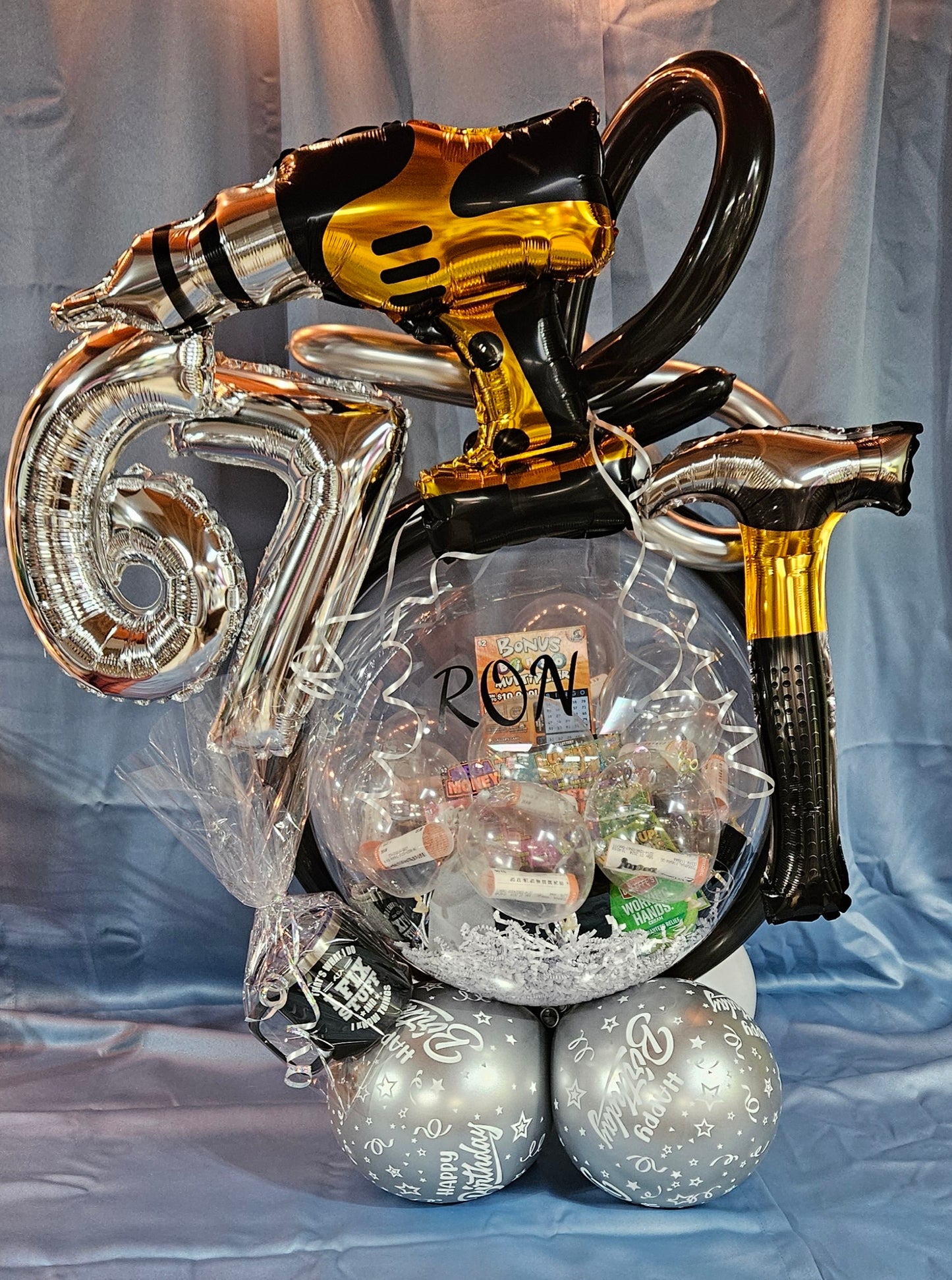 Birthday Theme Style Stuffed Balloon
