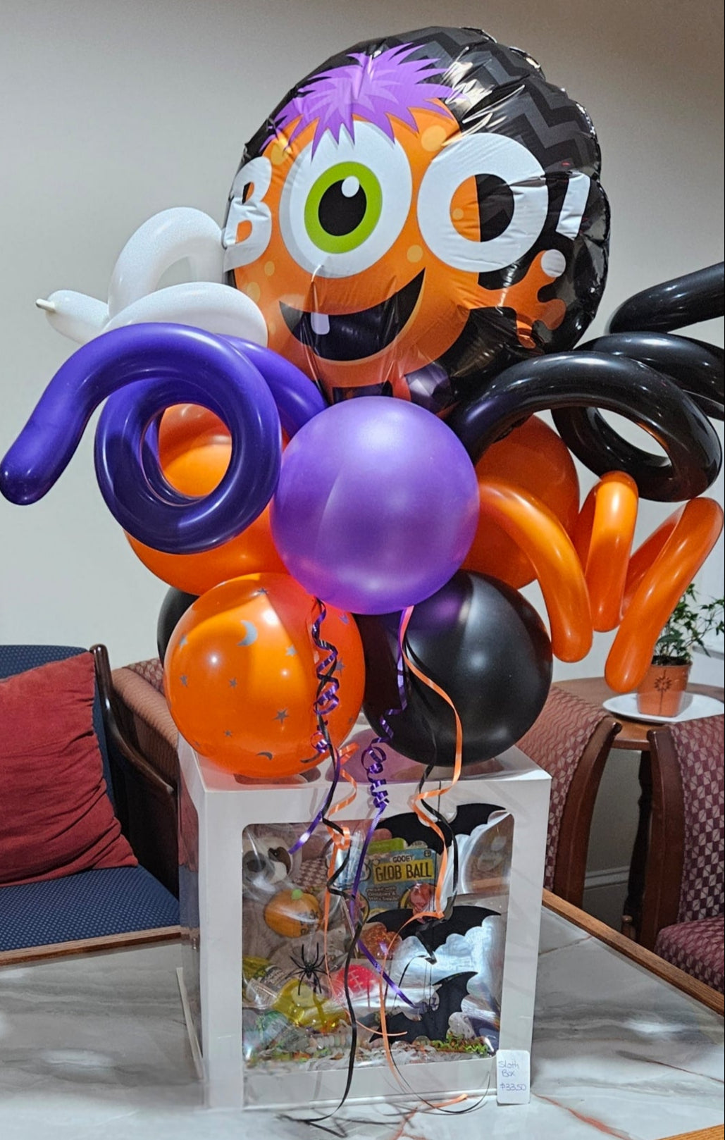 Halloween Balloon Gift Boxes