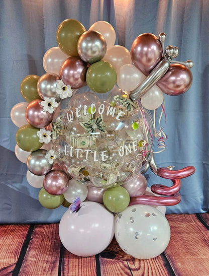 Baby Shower Hug Style Stuffed Balloon