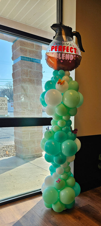 Balloon tower entrance display Connecticut
