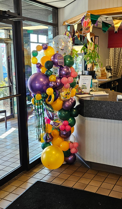 Balloon tower entrance display Connecticut