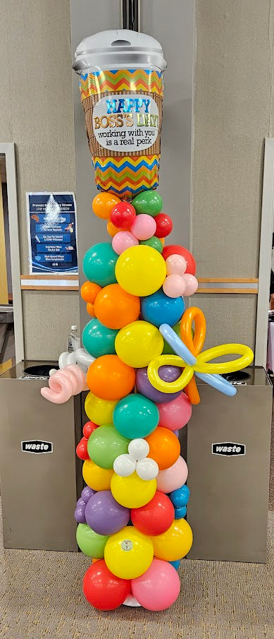 Corporate event balloon decor Eastern CT